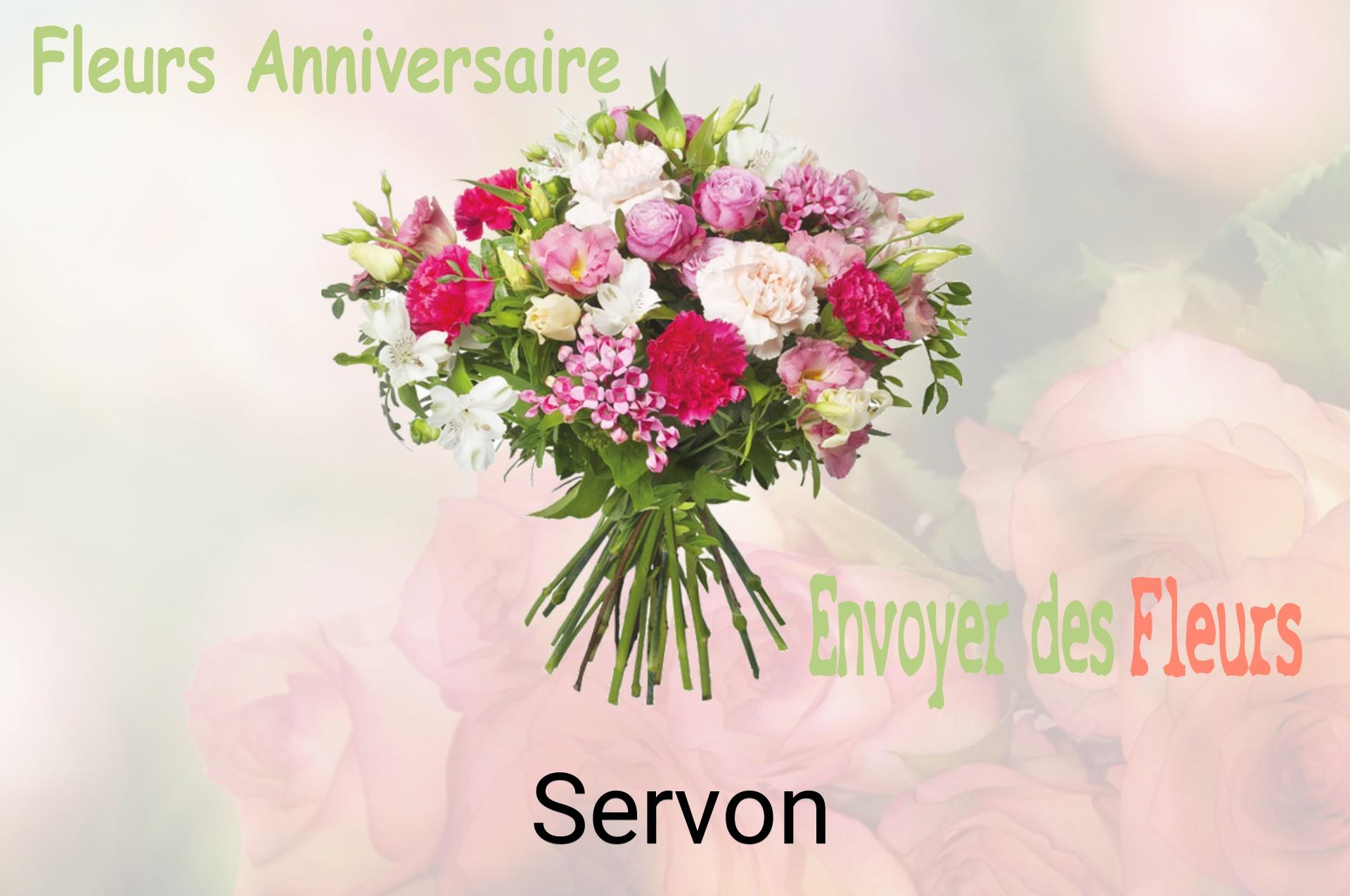 Bouquet de fleurs d’anniversaire livré à Servon